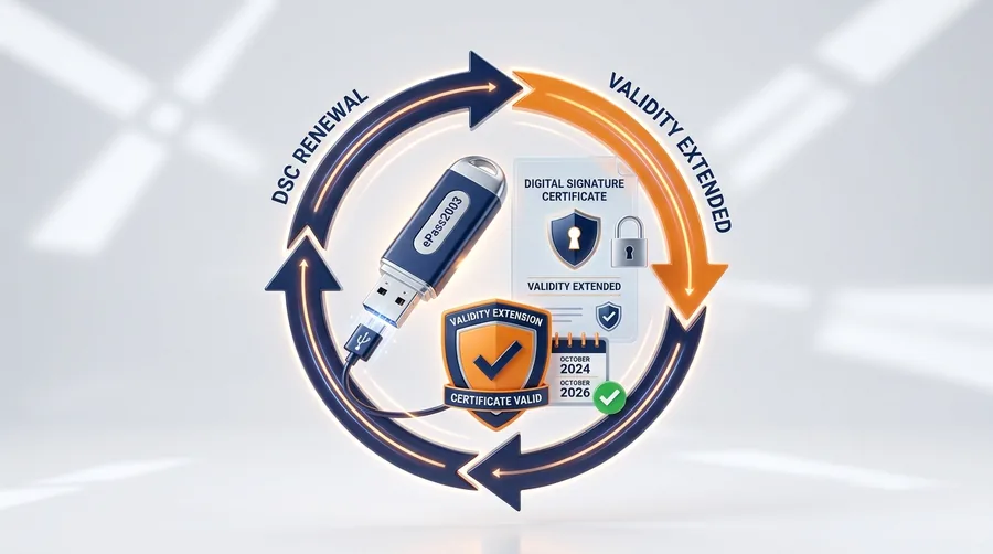 Digital Signature Certificate renewal